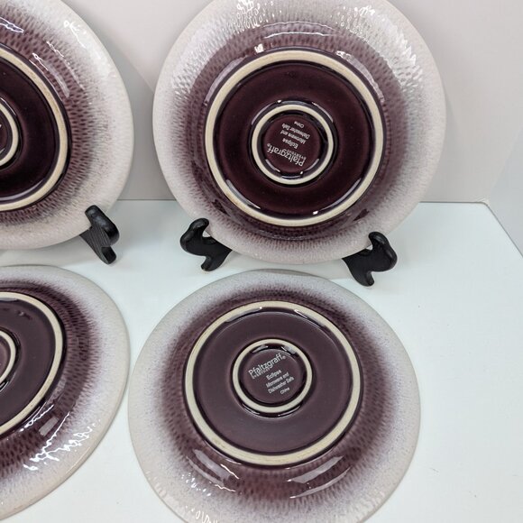 Pfaltzgraff Stoneware Eclipse Plum 11 Inch Dinner Plate Replacement Lot of 2 - Picture 9 of 11